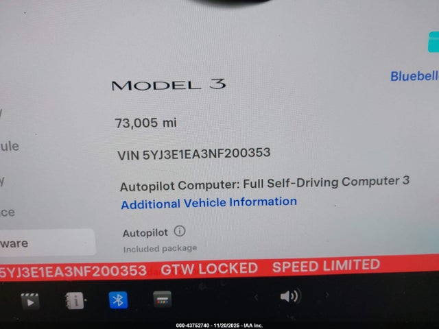 2022 TESLA MODEL 3 5YJ3E1EA3NF200353 Photo 6