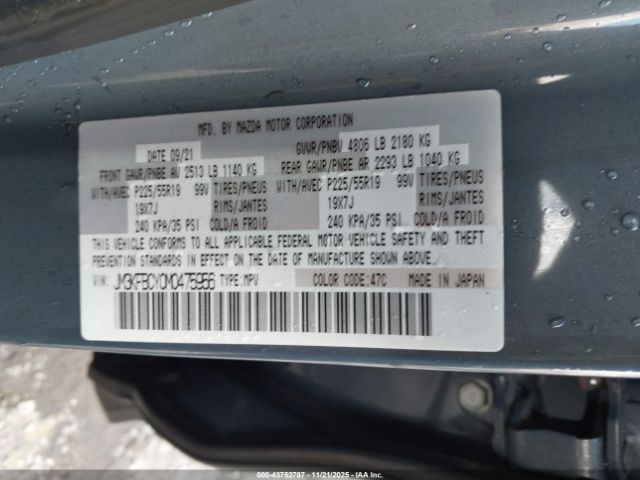 2021 MAZDA CX-5 JM3KFBCY0M0475956 Photo 8