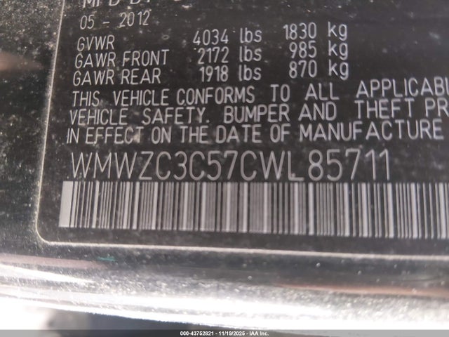 2012 MINI COOPER S COUNTRYMAN WMWZC3C57CWL85711 Photo 8