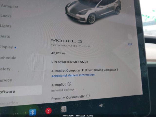 2021 TESLA MODEL 3 5YJ3E1EA1MF872202 Photo 6