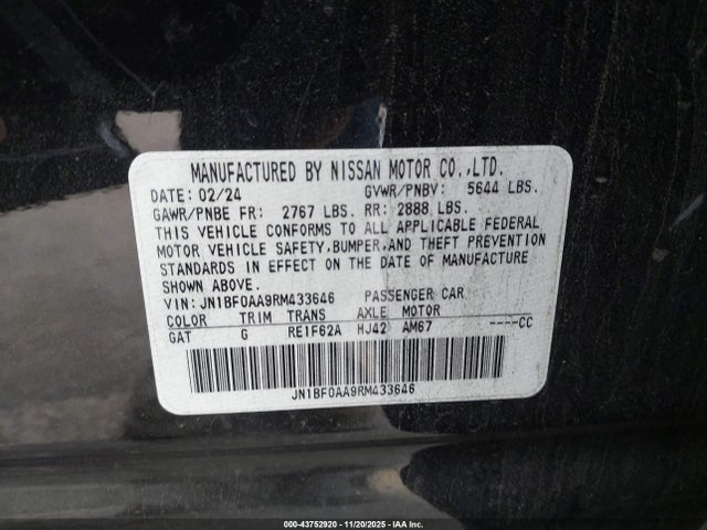 Nissan Ariya Venture+ 2024 JN1BF0AA9RM433646 Image 9
