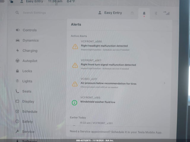 2025 TESLA MODEL Y 7SAYGAEE8SF305441 Photo 6