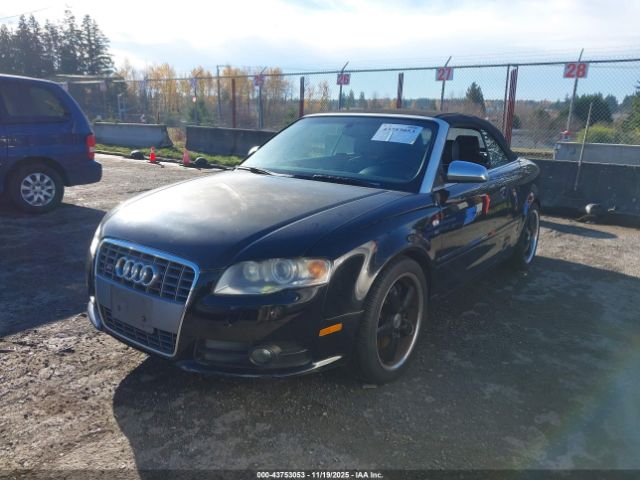 2007 AUDI S4 WUARL48HX7K901166 Photo 1