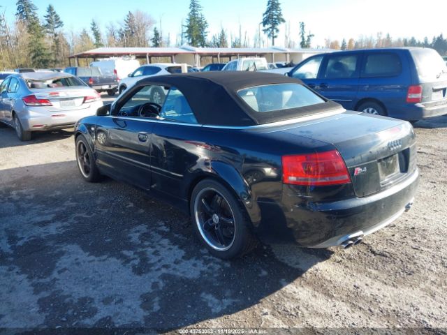 2007 AUDI S4 WUARL48HX7K901166 Photo 2