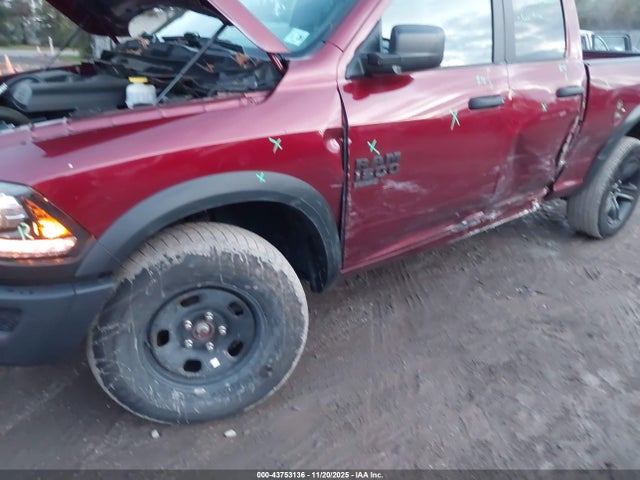 43753136 :رقم المزاد ، 1C6RR7GG6MS587623 vin ، 2021 Ram 1500 Classic Warlock  4x4 6'4 Box مزاد بيع