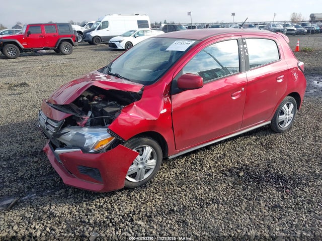 2021 MITSUBISHI MIRAGE ML32AUHJ8MH007945 Photo 1