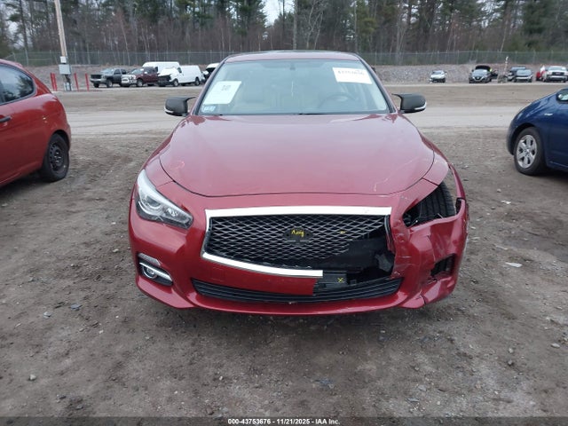 43753676 :رقم المزاد ، JN1BV7AR9EM685280 vin ، 2014 Infiniti Q50 Premium مزاد بيع