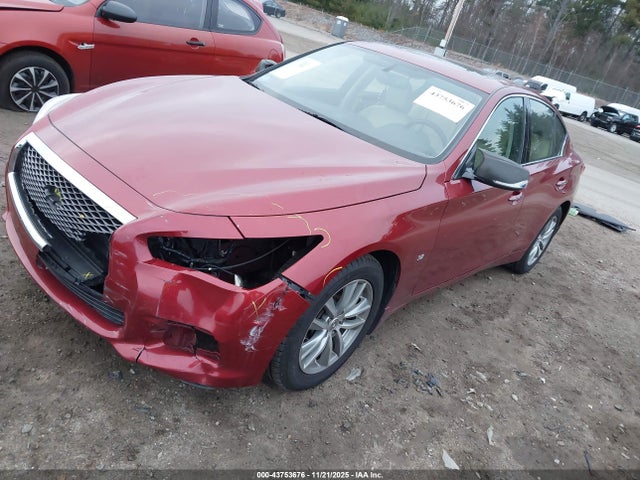 43753676 :رقم المزاد ، JN1BV7AR9EM685280 vin ، 2014 Infiniti Q50 Premium مزاد بيع