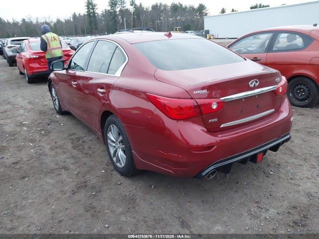 43753676 :رقم المزاد ، JN1BV7AR9EM685280 vin ، 2014 Infiniti Q50 Premium مزاد بيع
