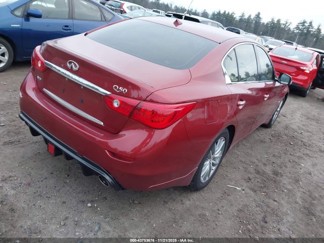 43753676 :رقم المزاد ، JN1BV7AR9EM685280 vin ، 2014 Infiniti Q50 Premium مزاد بيع