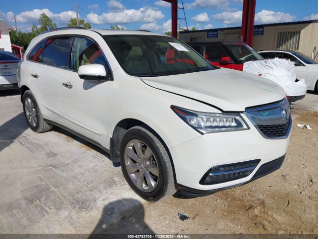 2015 ACURA MDX 5FRYD4H81FB017925 Photo 0