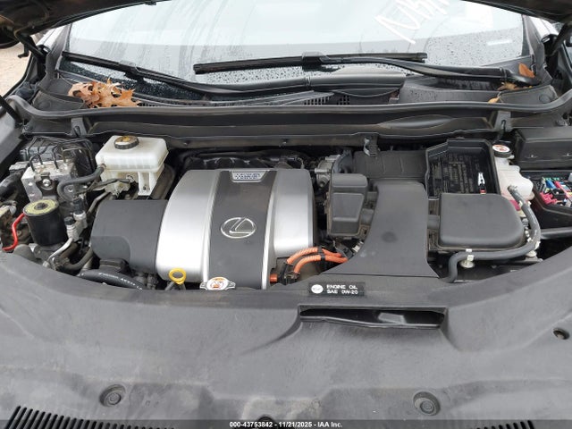 Продаж на аукціоні авто 2020 Lexus Rx 450h F Sport Performance, vin: 2T2YGMDA5LC048205, номер лоту: 43753842