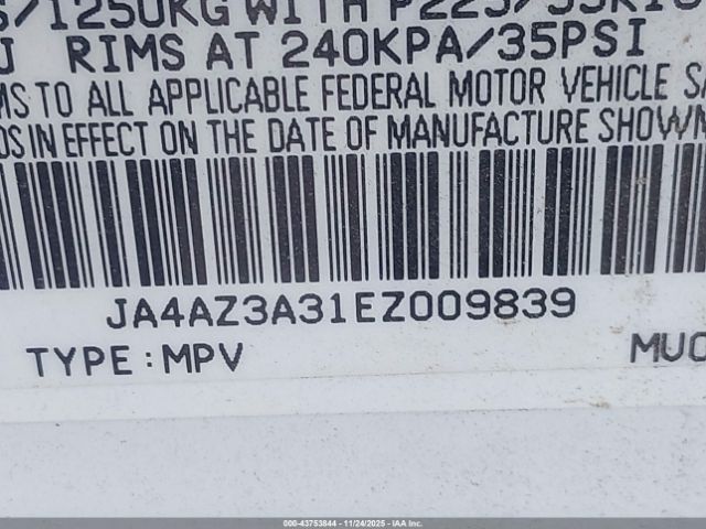 2014 MITSUBISHI OUTLANDER JA4AZ3A31EZ009839 Photo 8