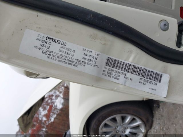2009 CHRYSLER 300 2C3KA53V69H612906 Photo 8