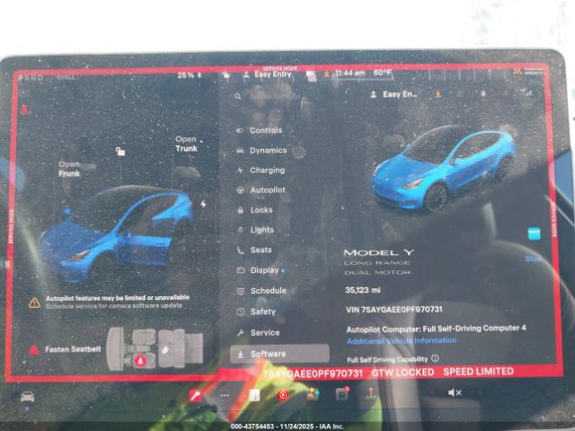 2023 TESLA MODEL Y 7SAYGAEE0PF970731 Photo 6
