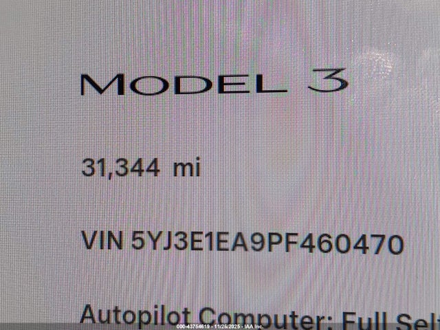 2023 TESLA MODEL 3 5YJ3E1EA9PF460470 Photo 8