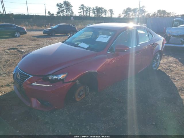 2014 LEXUS IS 250 JTHCF1D23E5005490 Photo 1