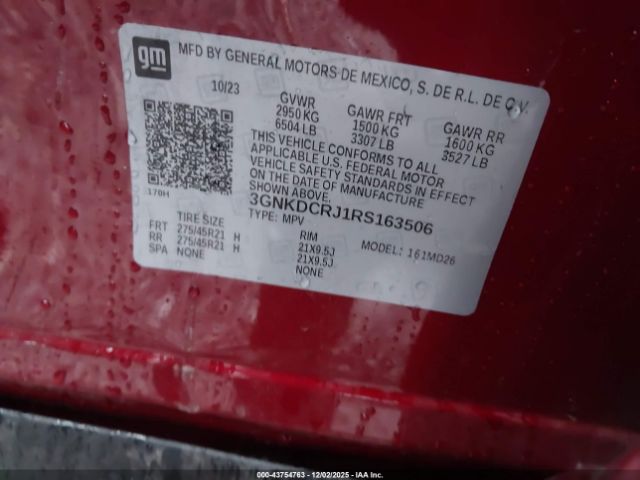 2024 CHEVROLET BLAZER EV 3GNKDCRJ1RS163506 Photo 8