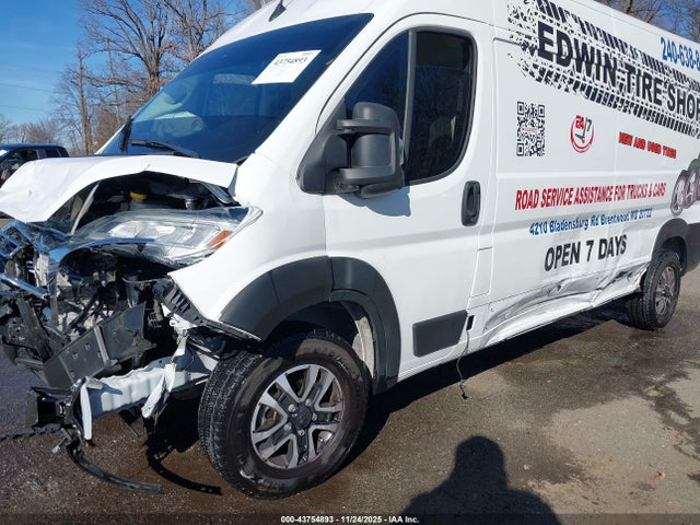 Продаж на аукціоні авто 2024 Ram Promaster 2500 Slt+ High Roof 159 Wb, vin: 3C6LRVDG8RE118686, номер лоту: 43754893