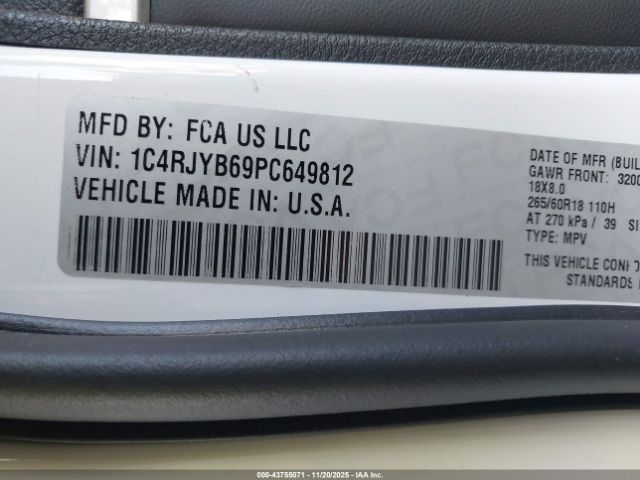 2023 JEEP GRAND CHEROKEE 4XE 1C4RJYB69PC649812 Photo 8