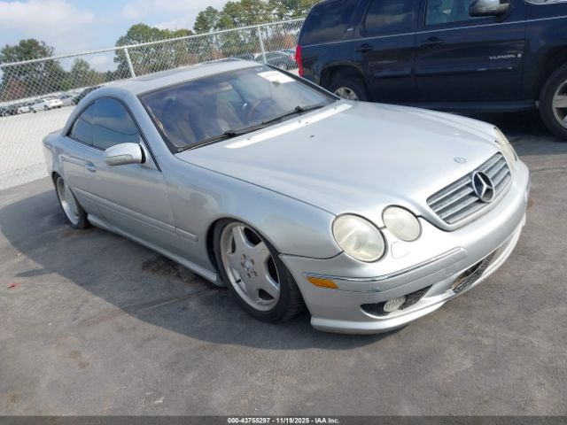 2002 MERCEDES-BENZ CL 500 WDBPJ75J22A021787