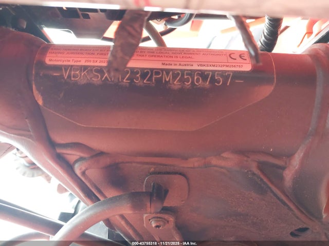 KTM 250 Sx 2023 VBKSXM232PM256757 Image 10