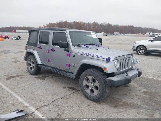 Продаж на аукціоні авто 2017 Jeep Wrangler Unlimited Sahara 4x4, vin: 1C4BJWEG3HL570616, номер лоту: 43755343