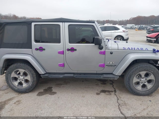 Продаж на аукціоні авто 2017 Jeep Wrangler Unlimited Sahara 4x4, vin: 1C4BJWEG3HL570616, номер лоту: 43755343
