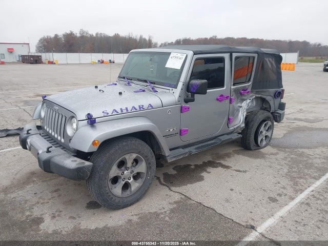 Продаж на аукціоні авто 2017 Jeep Wrangler Unlimited Sahara 4x4, vin: 1C4BJWEG3HL570616, номер лоту: 43755343