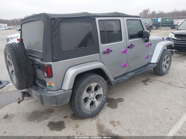 Продаж на аукціоні авто 2017 Jeep Wrangler Unlimited Sahara 4x4, vin: 1C4BJWEG3HL570616, номер лоту: 43755343