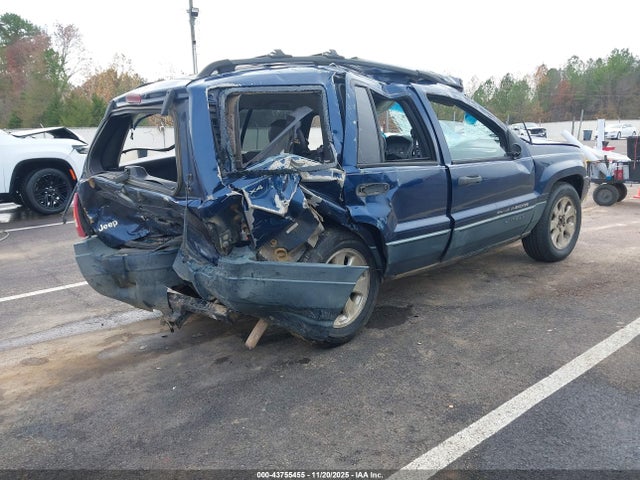 2001 Jeep Grand Cherokee Laredo მანქანა იყიდება აუქციონზე, vin: 1J4GW48S31C612617, აუქციონის ნომერი: 43755455