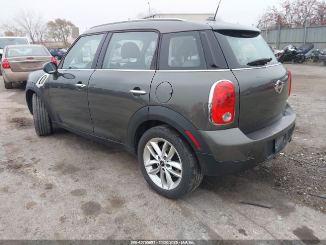 2012 MINI COOPER COUNTRYMAN WMWZB3C57CWM05166 Photo 2