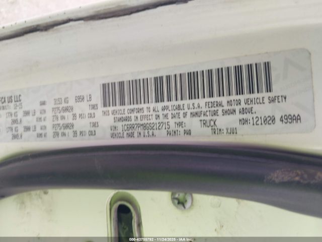 2016 RAM 1500 1C6RR7PM8GS212715 Photo 8