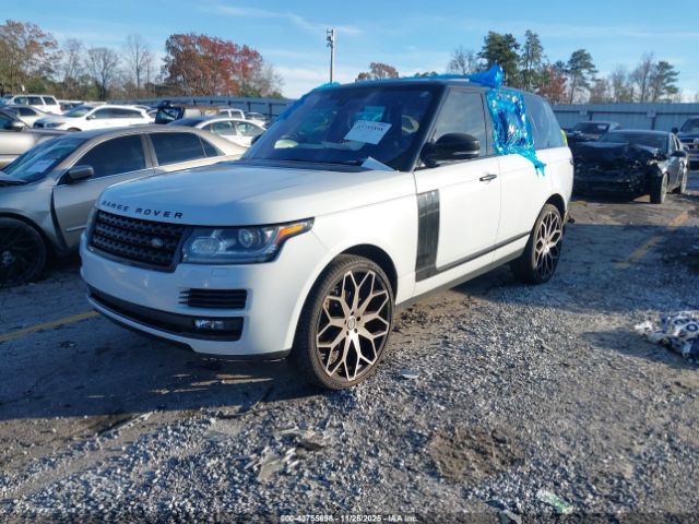 2016 LAND ROVER RANGE ROVER SALGS2KF3GA266826 Photo 1
