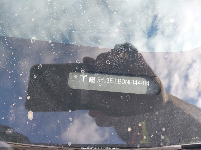 2022 TESLA MODEL 3 5YJ3E1EB0NF144414 Photo 8