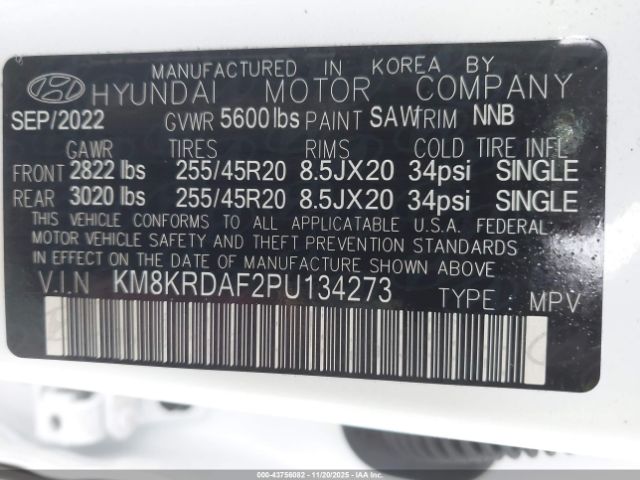 2023 HYUNDAI IONIQ 5 KM8KRDAF2PU134273 Photo 8
