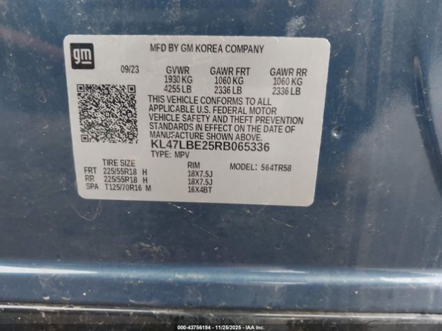 2024 BUICK ENVISTA KL47LBE25RB065336 Photo 8