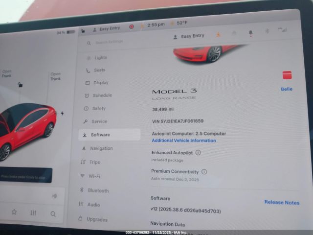 2018 TESLA MODEL 3 5YJ3E1EA7JF061659 Photo 6