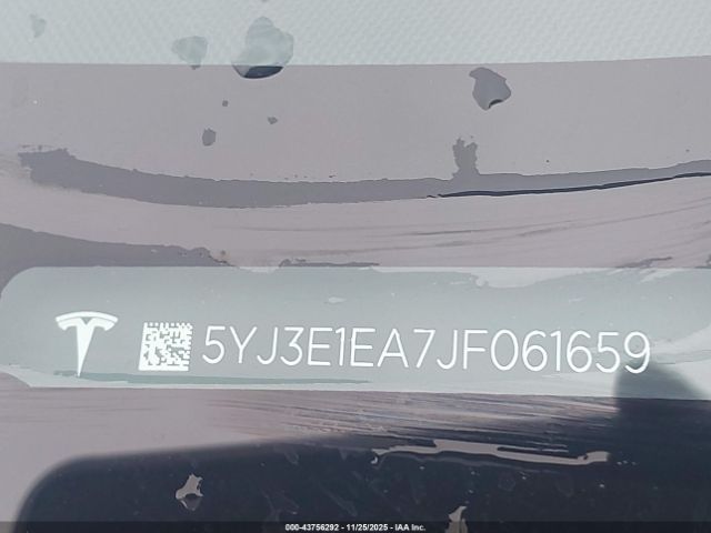 2018 TESLA MODEL 3 5YJ3E1EA7JF061659 Photo 8