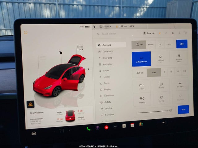2025 TESLA MODEL Y 7SAYGDEE4SA367417 Photo 6