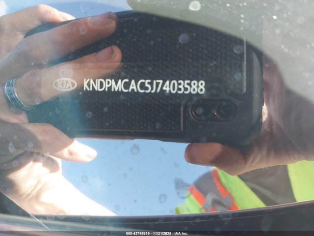 2018 Kia Sportage Lx მანქანა იყიდება აუქციონზე, vin: KNDPMCAC5J7403588, აუქციონის ნომერი: 43756919