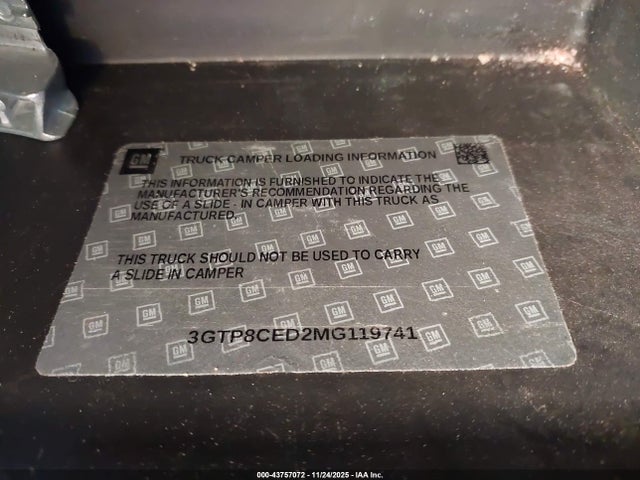 2021 GMC SIERRA 1500 3GTP8CED2MG119741 Photo 8