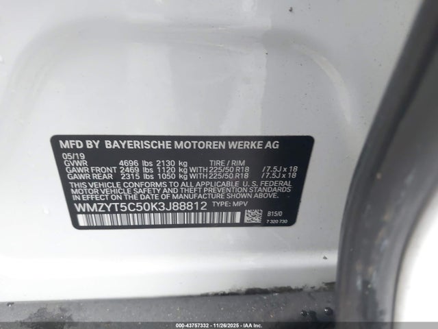 2019 MINI COUNTRYMAN WMZYT5C50K3J88812 Photo 8