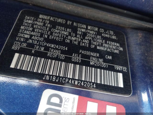 2019 NISSAN ROGUE SPORT JN1BJ1CP4KW242054 Photo 8