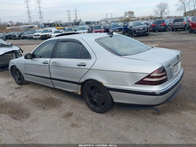 2000 MERCEDES-BENZ S 430 WDBNG70JXYA121433 Photo 2