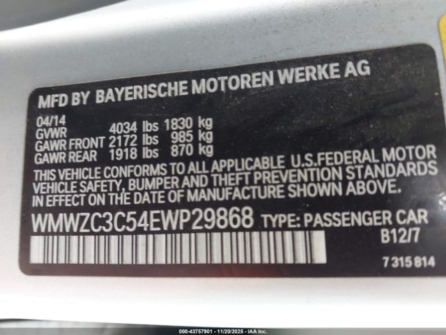 2014 MINI COUNTRYMAN WMWZC3C54EWP29868 Photo 8