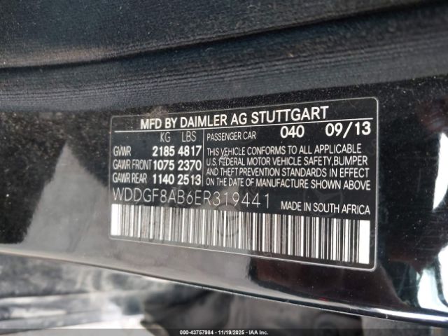 2014 MERCEDES-BENZ C 300 WDDGF8AB6ER319441 Photo 8