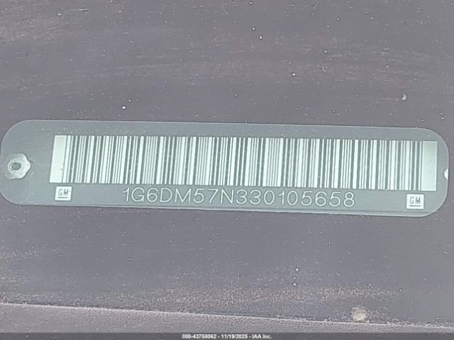 2003 CADILLAC CTS 1G6DM57N330105658 Photo 8