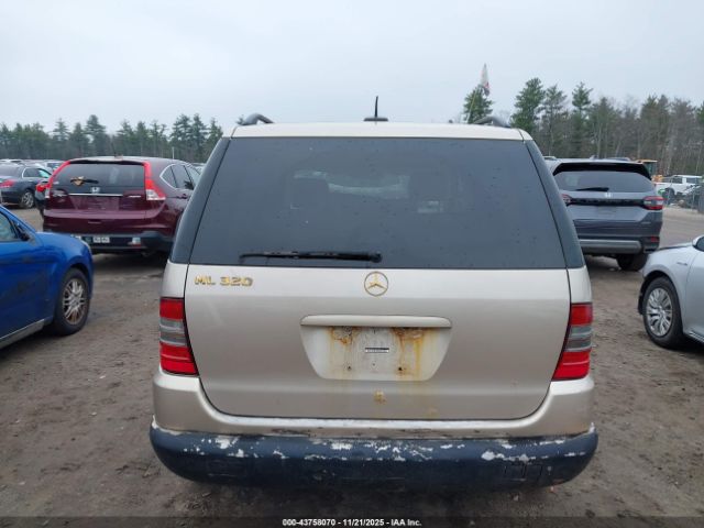 2001 MERCEDES-BENZ ML 320 4JGAB54E81A239191 Photo 5