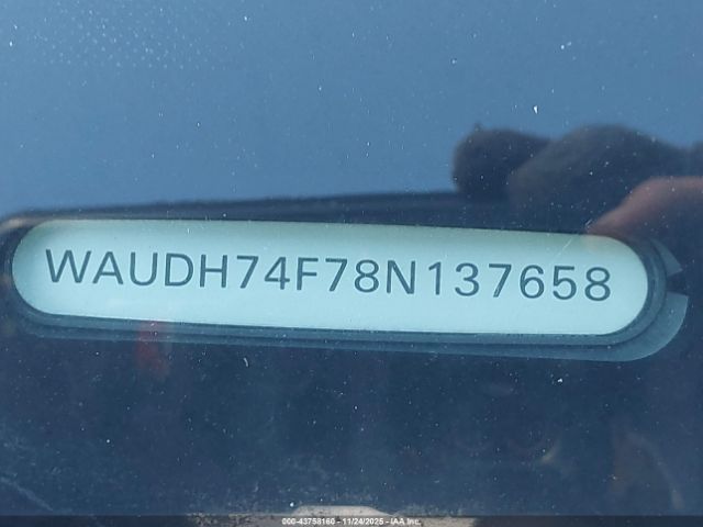 2008 AUDI A6 WAUDH74F78N137658 Photo 8
